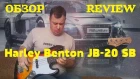 Обзор Бас гитары Harley Benton JB-20 SB Review