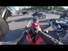МотоДжимхана Минск. Как тренируются мотоциклисты. Honda CRB 600 f4i.
