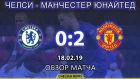Челси - Манчестер Юнайтед (0:2). Обзор матча. Chelsea 0 - 2 Manchester United.Highlights. 18.02.2019
