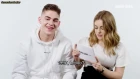 Josephine Langford and Hero Fiennes-Tiffin for Marie Claire (русские субтитры)