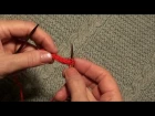 Как связать полый шнур (I-CORD)