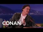 Quentin Tarantino Punishes Napping Actors With A Big Purple Dildo  - CONAN on TBS