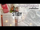MY MOST PRODUCTIVE WEEK DURING A LEVELS! // STUDY WITH ME EVERY WEEKNIGHT