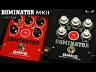 OKKO FX Dominator MKII Distortion - Red & Black - GUITAR Demo