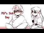 707's Sick Day [Mystic Messenger Comic Dub]