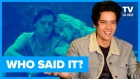 Riverdale Cast Plays WHO SAID IT? Jughead or Emo Band