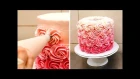 Swirl Buttercream Rosettes Cake / PASTEL DE ROSAS