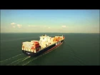 Phantom 3 Professional - Container ship MSC Maureen 4K