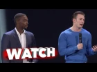 Captain America: Civil War: Chris Evans & Anthony Mackie at D23 Expo 2015 Presentation