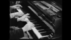 Marx Brothers Chico et Harpo duo comique au piano