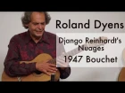 Roland Dyens plays Django Reinhardt's Nuages (1947 Bouchet)