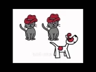 Plural Regular Song - "2 Hats, 2 Cats and 1 Dog" - Rockin' English