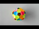Оригами кусудама из бумаги Little turtle - Tomoko Fuse