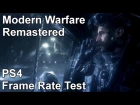 Call of Duty Modern Warfare Remastered PS4 Frame Rate Test