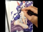 Trix Watercolor process. Short part