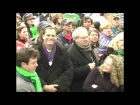 "Office" cast member Andy Buckley (David Wallace) appears at Scranton's St. Patrick's Parade.