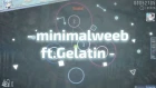 osu! skin review minimalweeb ft.Gelatin (by atturbo555)