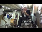 NYC buskers cover Elvis's cover of Arthur "Big Boy" Crudup's "That's All Right"