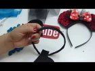 Como hacer una diadema de Minnie Mouse, video 548