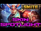 Smite - Skin Spotlights : Thunder’s Roar Raijin *Skin/Jokes/Taunts*