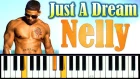 Nelly - Just A Dream (piano cover + ноты)