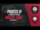 Illustrator Tutorial: Process of Creating Mascot Logo Designs