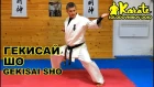 Ката Гекисай Шо киокушинкай каратэ So-Kyokushin karate | Kata Gekisai Sho