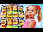 Learn Colors with Diana and Play Doh toys for kids LEARNING COLORS for Children and Toddlers Video