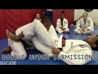 2 DOUBLE UNDER SUBMISSIONS: Armbar, Shoulder Lock and Back Take with Professor Diego Bispo