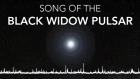 Song of the Black Widow Pulsar