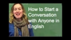 Don't be Shy! How to Start a Conversation with Anyone - ESL Lesson from Go Natural English