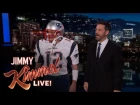 Super Bowl MVP Tom Brady Makes Surprise Appearance on Kimmel