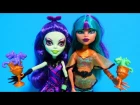 New Monster High Scream and Sugar Dolls Amanita Nightshade & Nefera de Nile Unboxing Toy Review