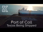 Port of Call | Teslas Being Shipped out of San Francisco