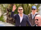 Leonardo Dicaprio going to Agora after press conference in Cannes