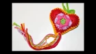 Advent Calendar * December 17 * Crochet Heart "Baby Flower"