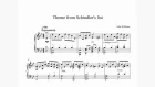 John Wilams - Theme from Schindler's list (g-moll)