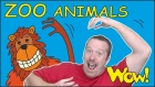 ZOO Animals for Kids | Stories from Steve and Maggie | Learn Speaking Wow English TV | Words ingles