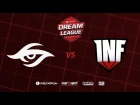 Team Secret vs Infamous, DreamLeague Season 11 Major, bo3,game 1 [Santa & Godhunt]