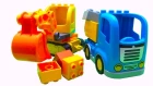 Construction equipment for children. Learn colors and details with the help of trucks. Video kids