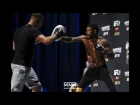 TUF 25 Finale: MIchael Johnson Open Workout - MMA Fighting tuf 25 finale: michael johnson open workout - mma fighting