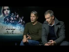 ROGUE ONE Interviews With Mads Mikkelsen & Ben Mendelsohn (Galen Erso & Orson Krennic)