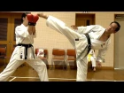 61歳が教えるハイキック練習法！A 61-year-old-karate fighter's High Kick class.