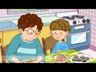 [Liking] Do you like cheese? Yes or No. - Easy Dialogue - English educational animation.