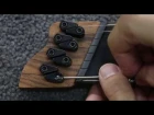 Stringing a headless guitar (Mera hardware)