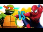 ЧЕЛОВЕК ПАУК МСТИТЕЛИ VS ЧЕРЕПАШКИ НИНДЗЯ | СУПЕР РЭП БИТВА | Spiderman full movie VS Ninja Turtles