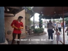 Little Girl Puts Gaston In His Place: Disney World 2014