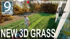 Explore the customizable 3D Grass in Lumion 9 (with height maps)
