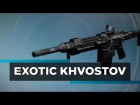 How to Get The Exotic Khvostov 7G-0X (Weapon Parts & Pages Locations)