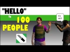 Saying Hello to 100 People (GTA 5 Online)